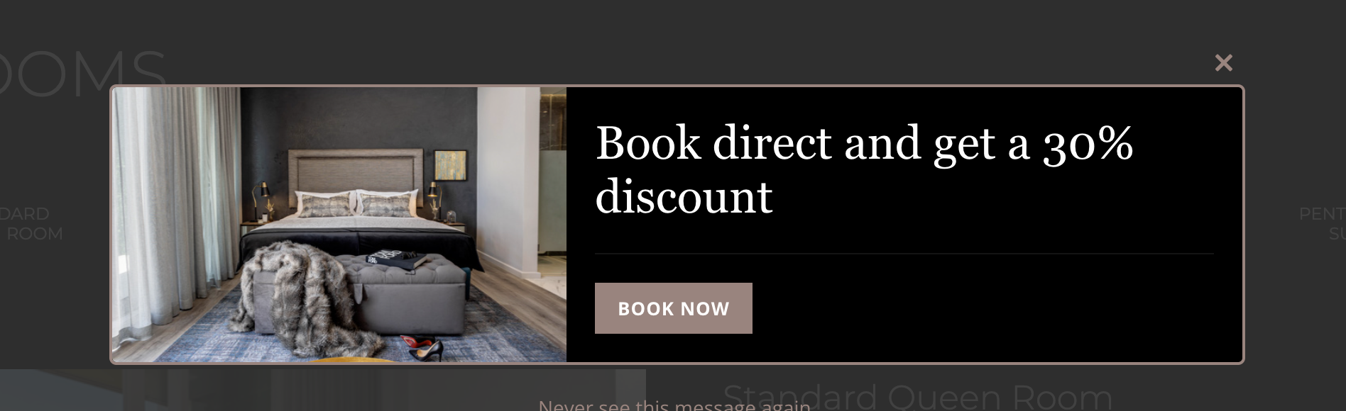 hotel-discount-code-booking-engine